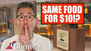 Is Bonsai Teppanyaki A Rip Off on Carnival Panorama?