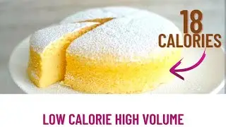 Enjoy low Calorie high volume cake  in your weightloss diet-soft and fluffy melts in your mouth