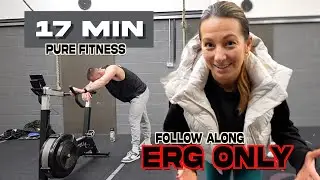 GARAGE GYM FUNCTIONAL FITNESS - ERG ONLY FOLLOW ALONG WORKOUT (DAY 45)