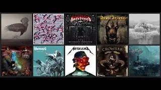 Top 10 Rock/Metal Albums of 2016!!!