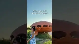 UFO in Texas?? 🛸✨ Futuro House in Rockwall Texas.