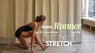 10 Min Runner Stretch | Calm & Effective Post-Run Recovery