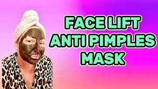 Face-lift Mud Mask to Alleviate Acne Problems #beautymask #beauty #acne #facemask #subscribe