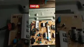 49 inch samsung capacitor problem #viral #shorts
