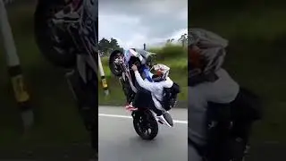 Dangerous One Wheel Stunt 😱 On S1000 RR 😍#shortsvideo #shorts