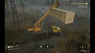 Tractor Trailer Crane Recovery