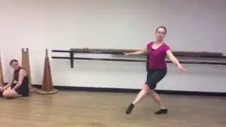 Balanc&eacute; or Waltz or Pas De Valse: ballet class tutorial: (beginner)