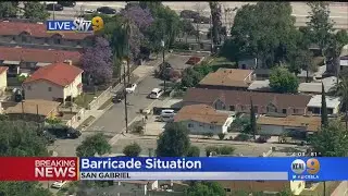Armed Barricade Suspect Reportedly Shoots Toward Traffic, 10 Freeway Shut Down