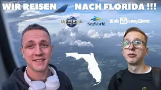 Wir fliegen nach Orlando! Ein Traum wird wahr - USA 2025 #1