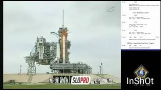 STS 135 timelapse from suit to orbit - 600x faster