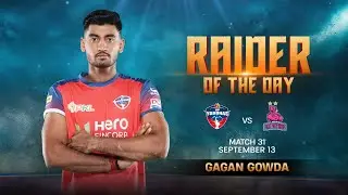 Gagan Gowda (UP Yoddhas) | Raider of the Day l September 13 | PKL Season 12