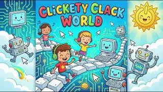 Clickety Clack World 💻🎶 | Fun Kids Song About Computers & Technology | Learning Music for Kids
