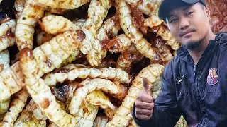 You Won&rsquo;t Believe How Tasty Bamboo Worms Are||Northeast india.