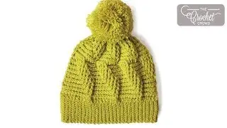 Crochet Do the Twist Stitch Hat
