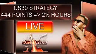 US30 Dow Jones DJIA  LIVE Scalping Trading Indicator Strategy (Must See!)