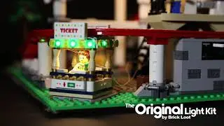 LED Light Kit for LEGO Roller Coaster 10261 by Brick Loot