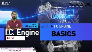 #Lec.1 | I. C. ENGINE | Basics /ME Crash Course/ Rapid GATE 22 / Engenius / Ajay Sir