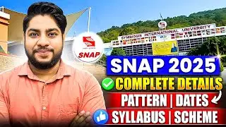 SNAP MBA Entrance exam Eligibility Criteria, Exam Pattern & IMPORTANT Dates Complete Information