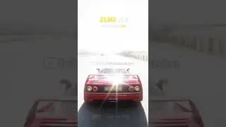 1987 #ferrari F40 263 mph #forzahorizon5 (tune 265.6) #topspeed #italy #gaming #gamingshorts