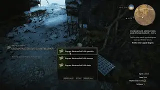 The witcher 3 - scavenger hunt : griffin school gear upgrade diagram part 4