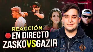 ¡ZASKO EN UN BUEN DÍA...! ZASKO VS GAZIR - REACCIÓN EN DIRECTO FMS ESPAÑA 2023 J01 KAPO 013