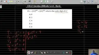 GMAT GRE Exponents Exponent Power Indices
