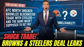 AFC NORTH SHOCK: BROWNS&ndash;STEELERS seal lightning TRADE &mdash; secret name leaks | Browns News
