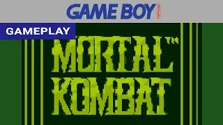 Mortal Kombat (Game Boy) - Gameplay Clip [HD] | RetroGameUp