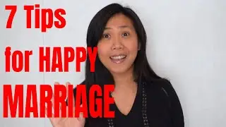 7 TIPS FOR HAPPY MARRIAGE: Tips will make your MARRIED LIFE Happy