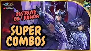 AIACOS DESTRUYE con sus COMBOS One Shot Saint Seiya Awakening