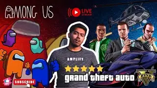 🔥 AMONG US + GTA V LIVE 🔴 Fun, Drama, Chaos & Nonstop Entertainment | Gameverse UnitedDescription: