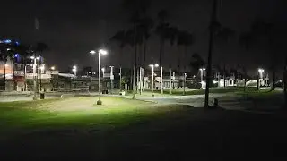 Update 245AM LA sanitation with LAPD Homeless encampment enforcement at Venice beach