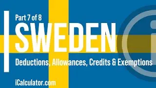 Sweden Tax: Deductions, Allowances, Credits & Exemptions
