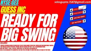 READY FOR BIG SWING : GES STOCK ANALYSIS | GUESS INC STOCK | GUESS? INC STOCK | GUESS STOCK