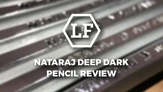 Nataraj Deep Dark Pencil Review - Lead Fast