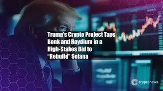 Trump&rsquo;s Crypto Project Taps Bonk and Raydium in a High-Stakes Bid