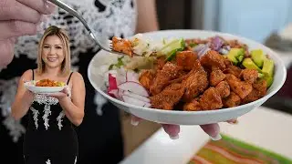 Fast, Easy and Super Delicious AL PASTOR CHICKEN Bowls-My Favorite sweet and savory CHICKEN MARINADE