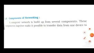 NOS unit-2(components of networking)10+2