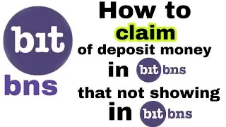 How to claim of deposit money in bitbns
