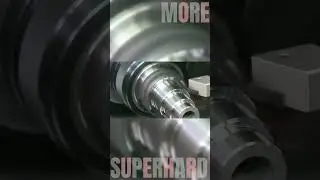 CBN inserts for high speed machining of super hard steel (HRC63)