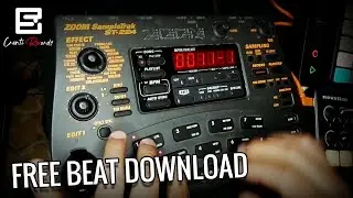 Zoom Sampletrak ST-224 | Rap Boom Bap Beatmaking | Free download