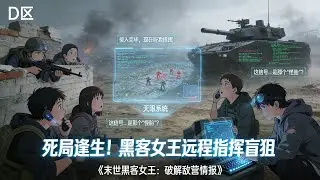 ENG SUB🍉西瓜漫劇：末世黑客女王！一台旧电脑，干翻敌军钢铁军团。16