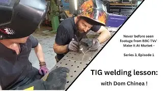 Урок TIG-сварки... с Домом Чинеа! Невышедшие в эфир кадры из 1-го эпизода 3-го сезона шоу Make It...