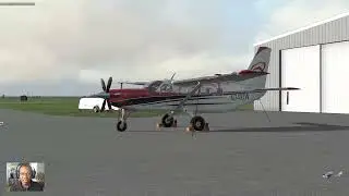 X-Plane11: Following the Red River VFR in the Kodiak Quest to Winnipeg Manitoba