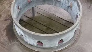 Now mosque being built and then abandoned 