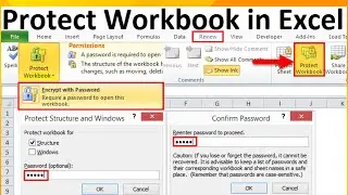 Password Protect Workbook IN Microsoft Excel