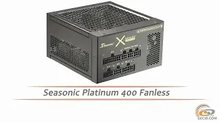 Seasonic Platinum 400 Fanless - видеообзор бесшумного блока питания
