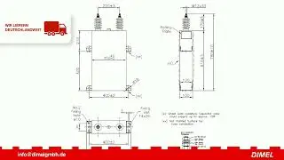 DIMEL BIORIP - 10uF 3,6kV (AB LAGER) 1-phase capacitor 10uF-3.6kV-50/60Hz Indoor installation