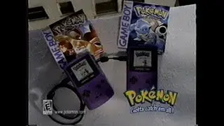 Nintendo Gameboy Pokemon Red & Blue TV Commercial feat Drake Bell