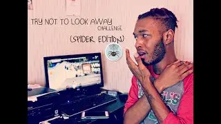 TRY NOT TO LOOK AWAY CHALLENGE |SPIDER EDITION|